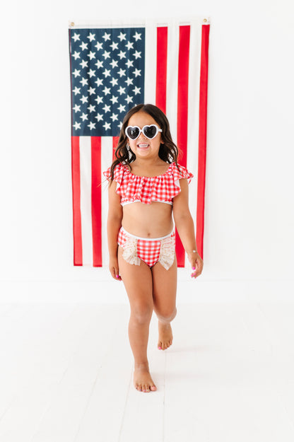 Gingham bikini