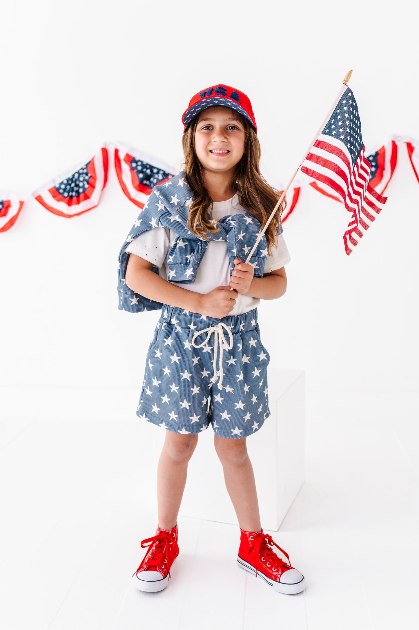Blue stars Waffle Lounge Set