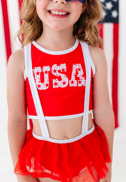 Usa suspender swimsuit