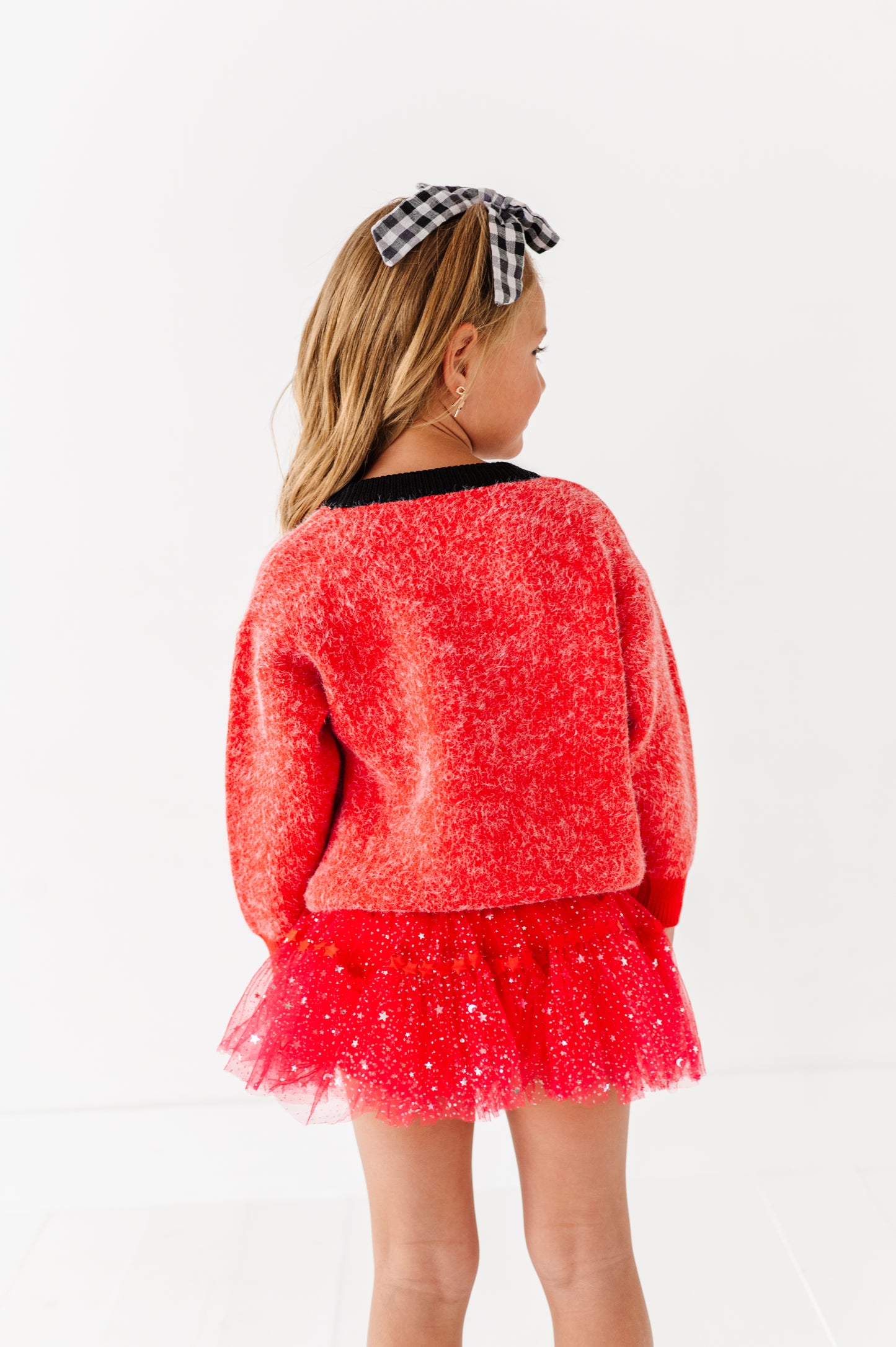Fuzzy 23 jersey sweater