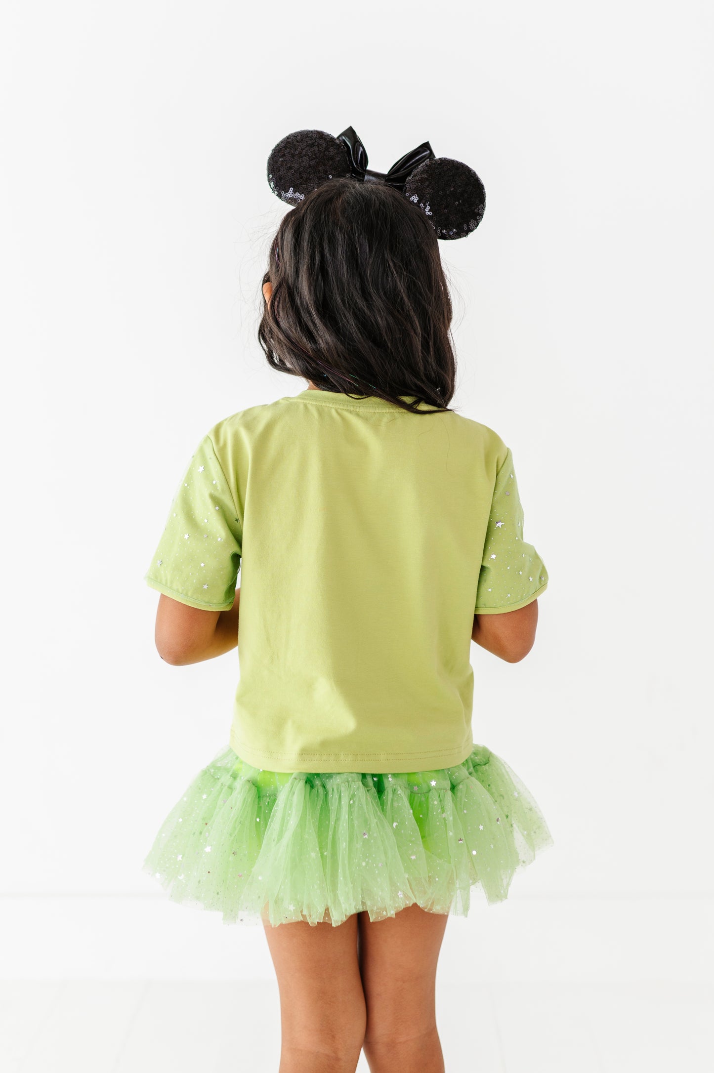 Lime Green Fancy Skort