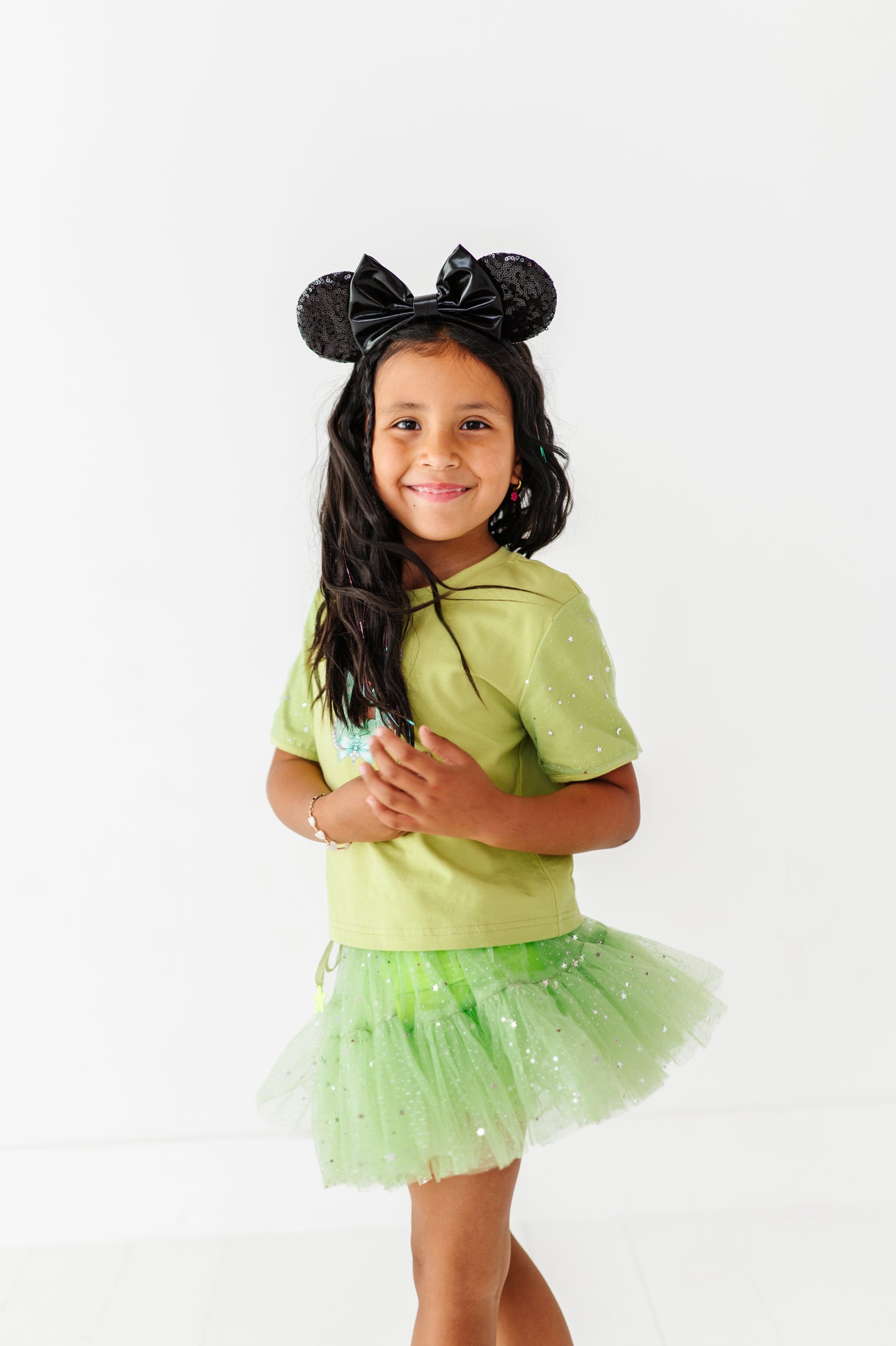 Lime Green Fancy Skort