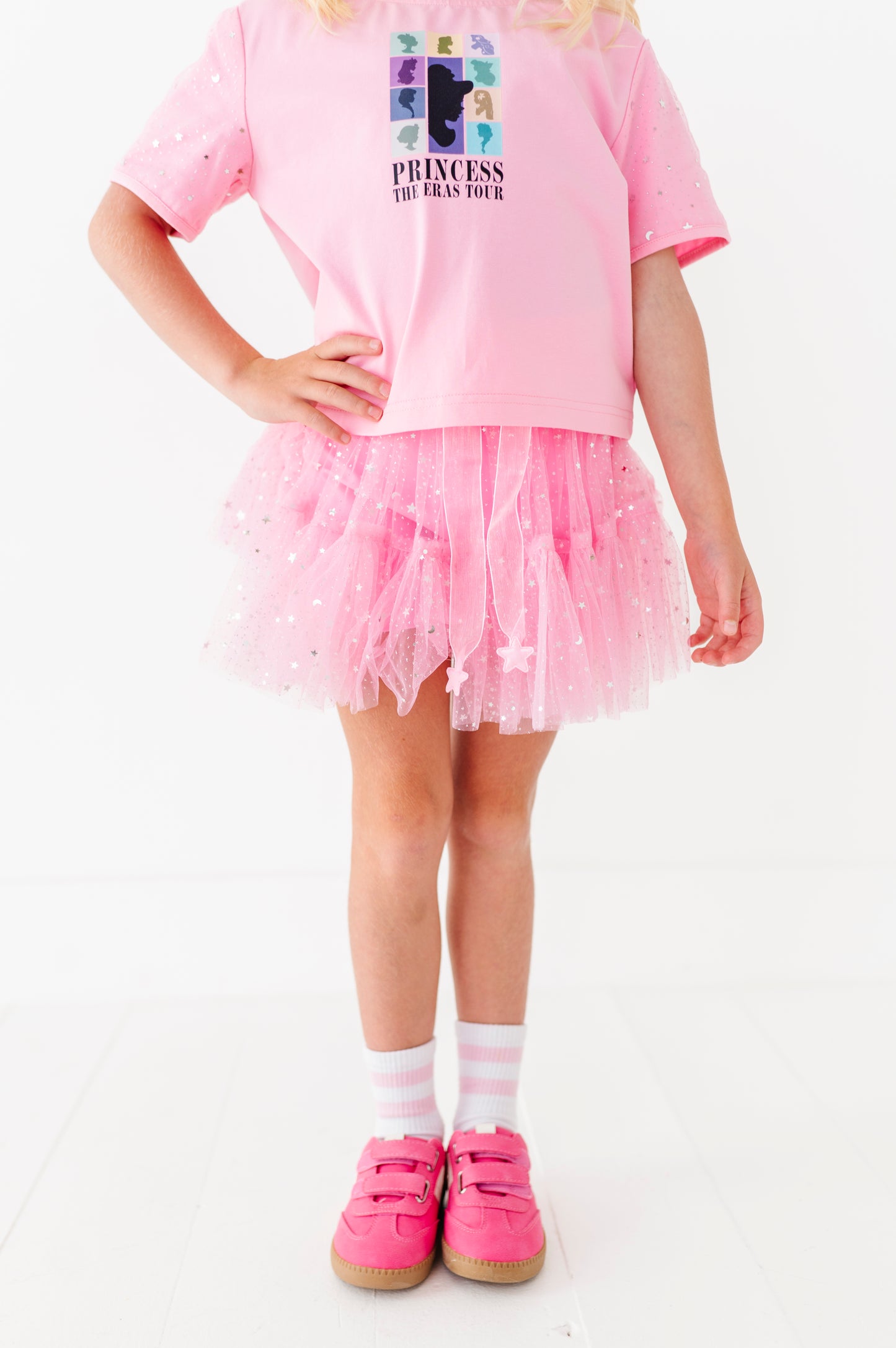 Bright Pink Fancy Skort