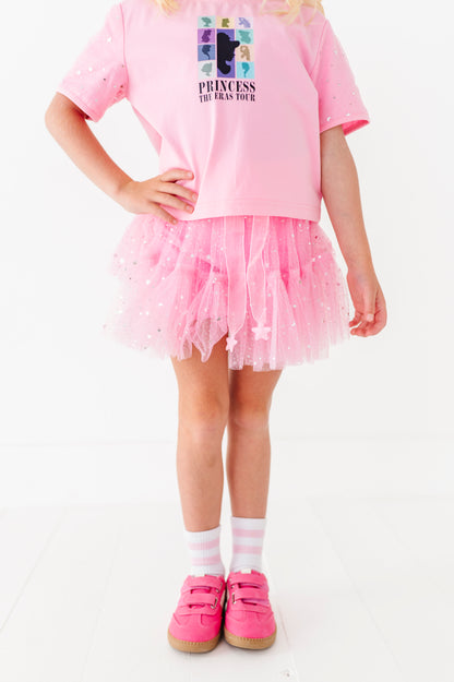 Bright Pink Fancy Skort