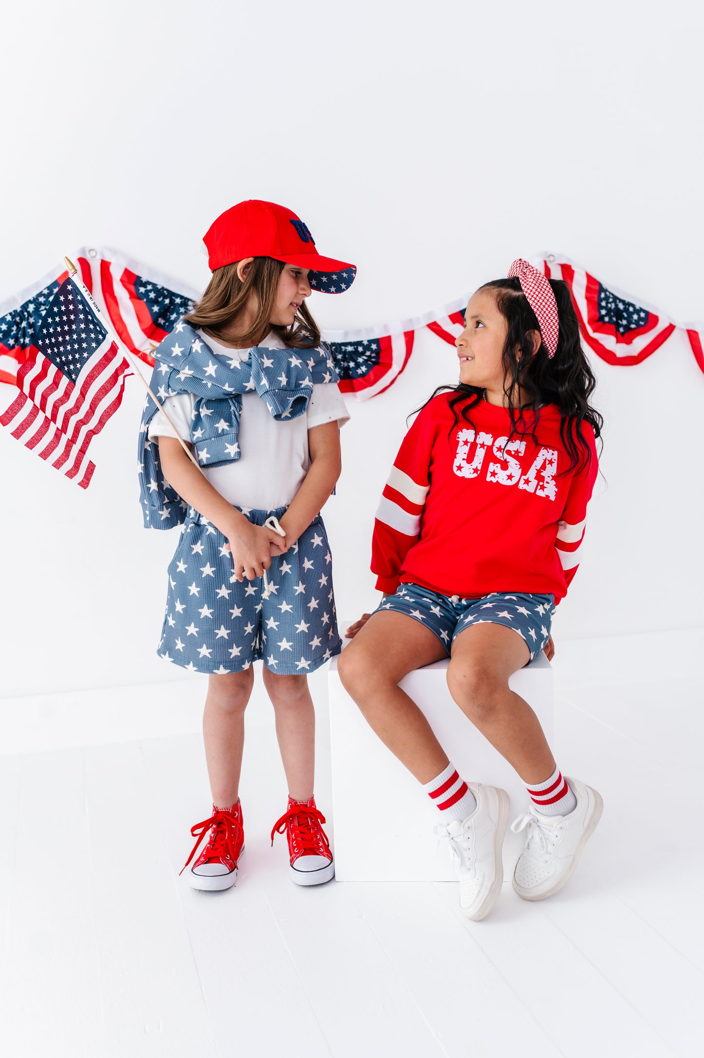 USA red rugby sweatshirt
