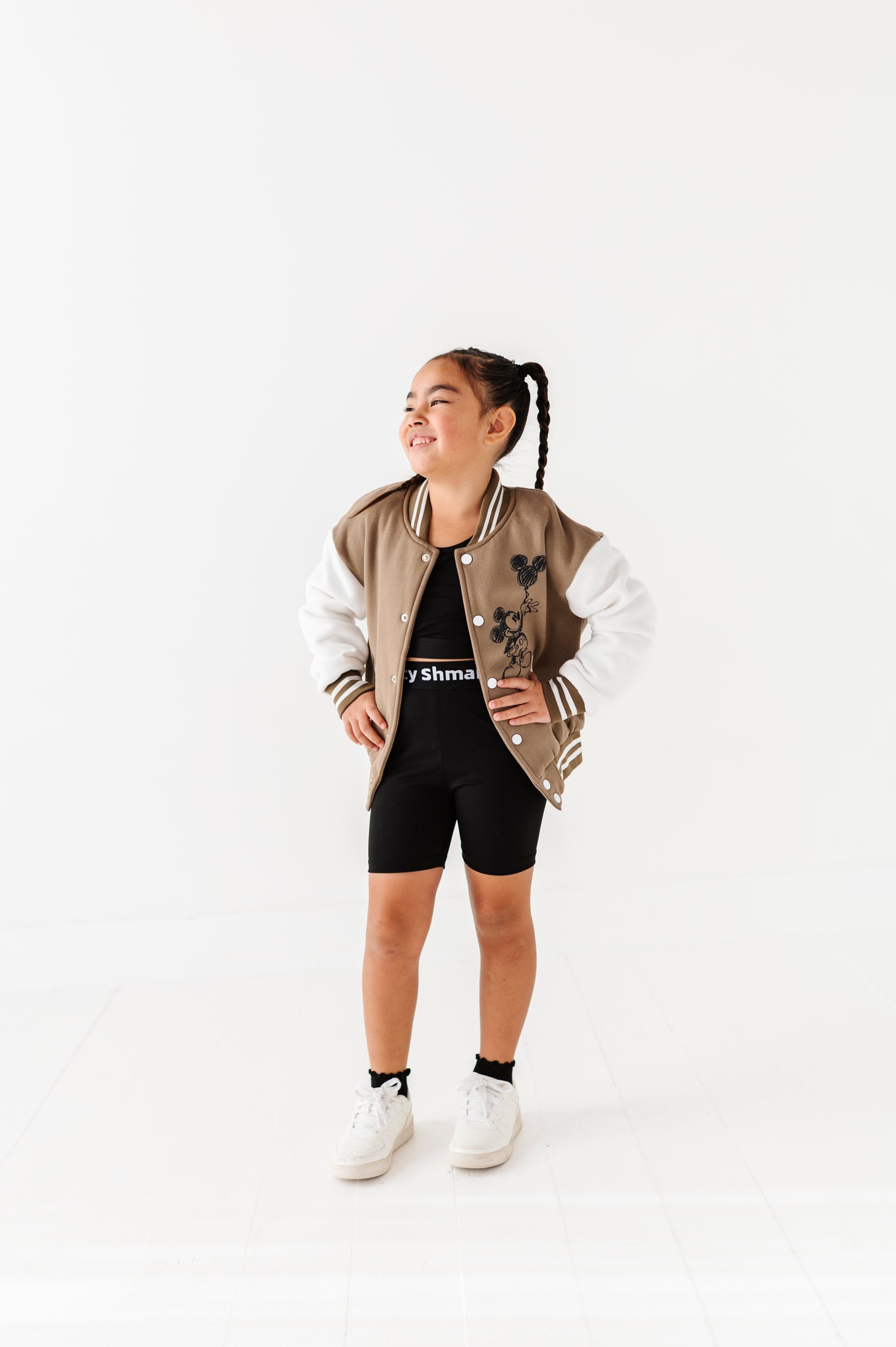 Magical tan bomber jacket