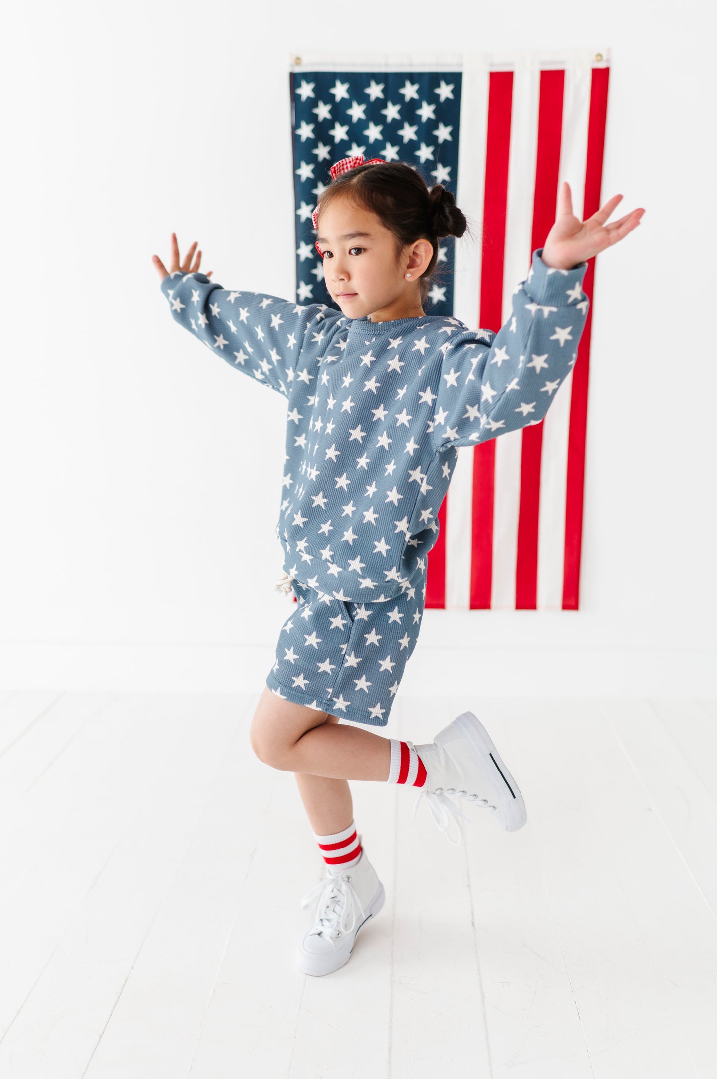 Blue stars Waffle Lounge Set