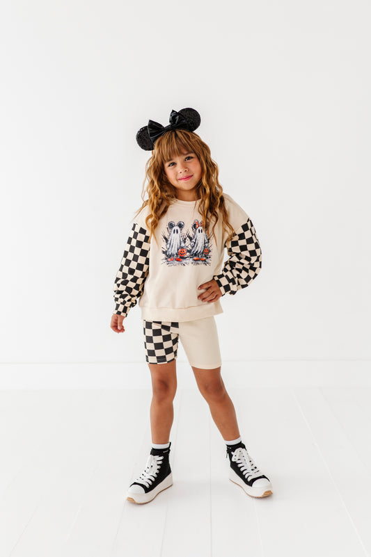 Spooky Mice Bike Shorts Set