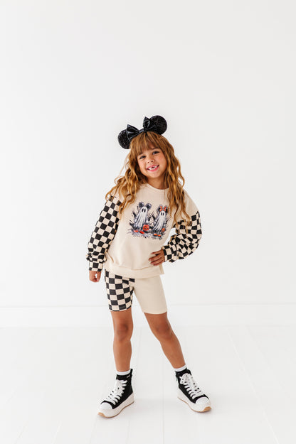 Spooky Mice Bike Shorts Set