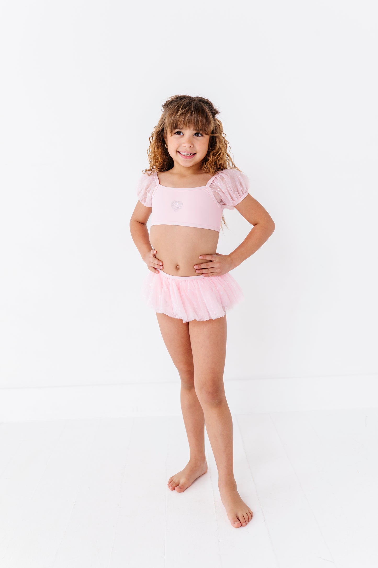 Pink princess bikini swimsuit