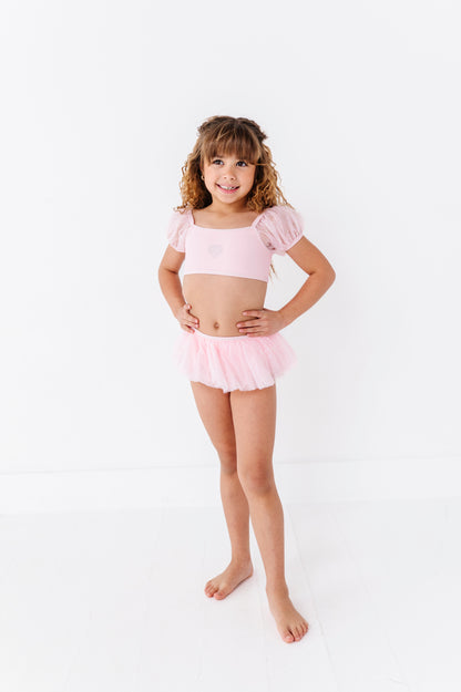 Pink princess bikini swimsuit