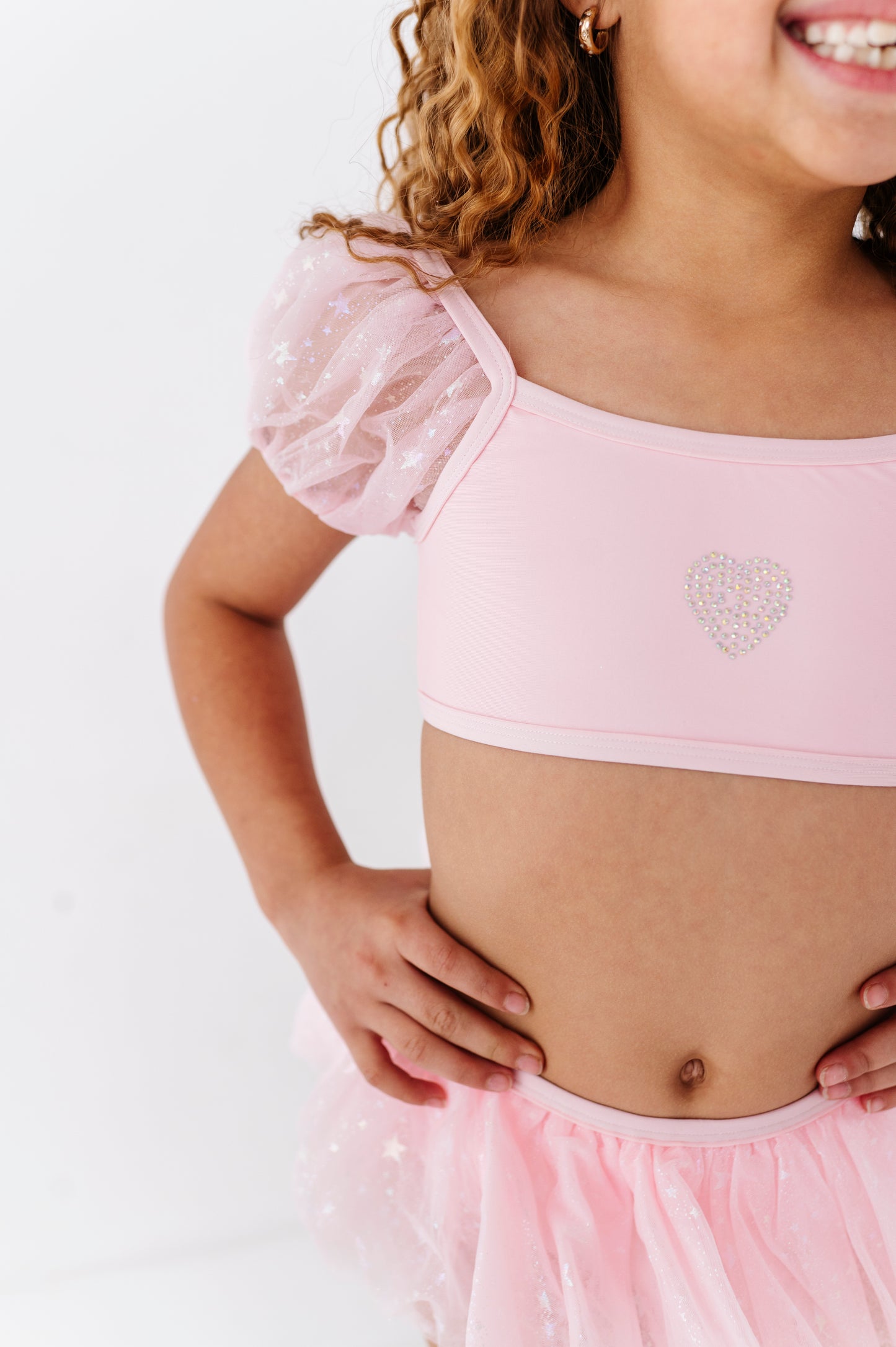 Pink princess bikini swimsuit