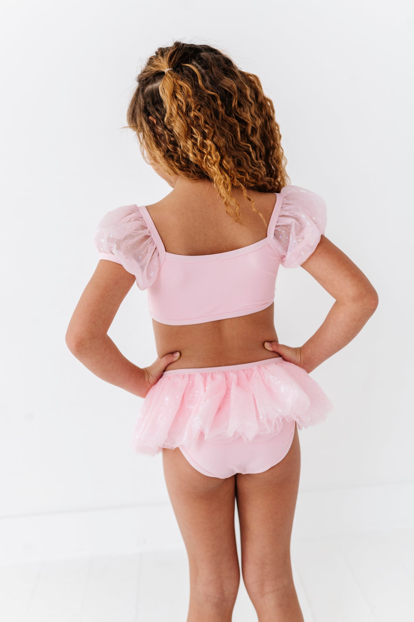 Pink princess bikini swimsuit