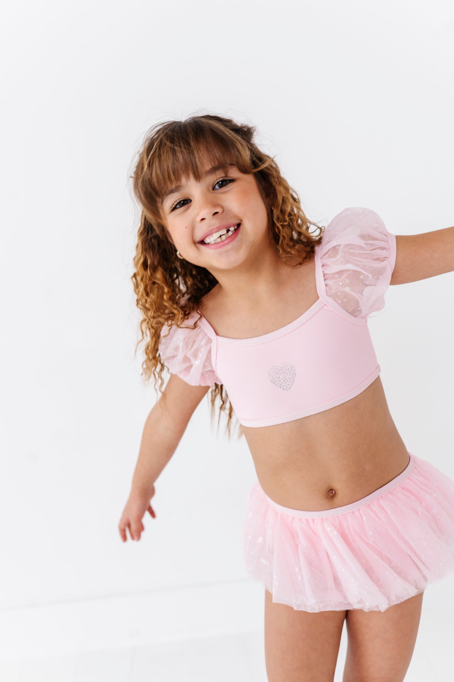 Pink princess bikini swimsuit