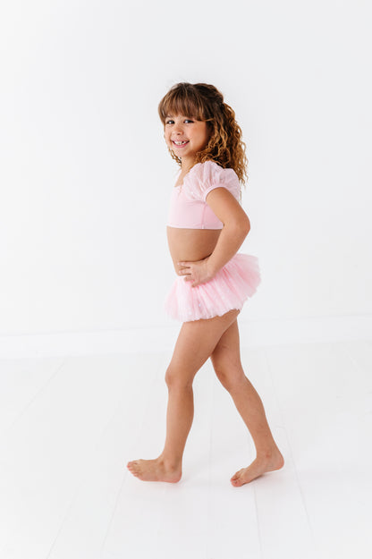 Pink princess bikini swimsuit