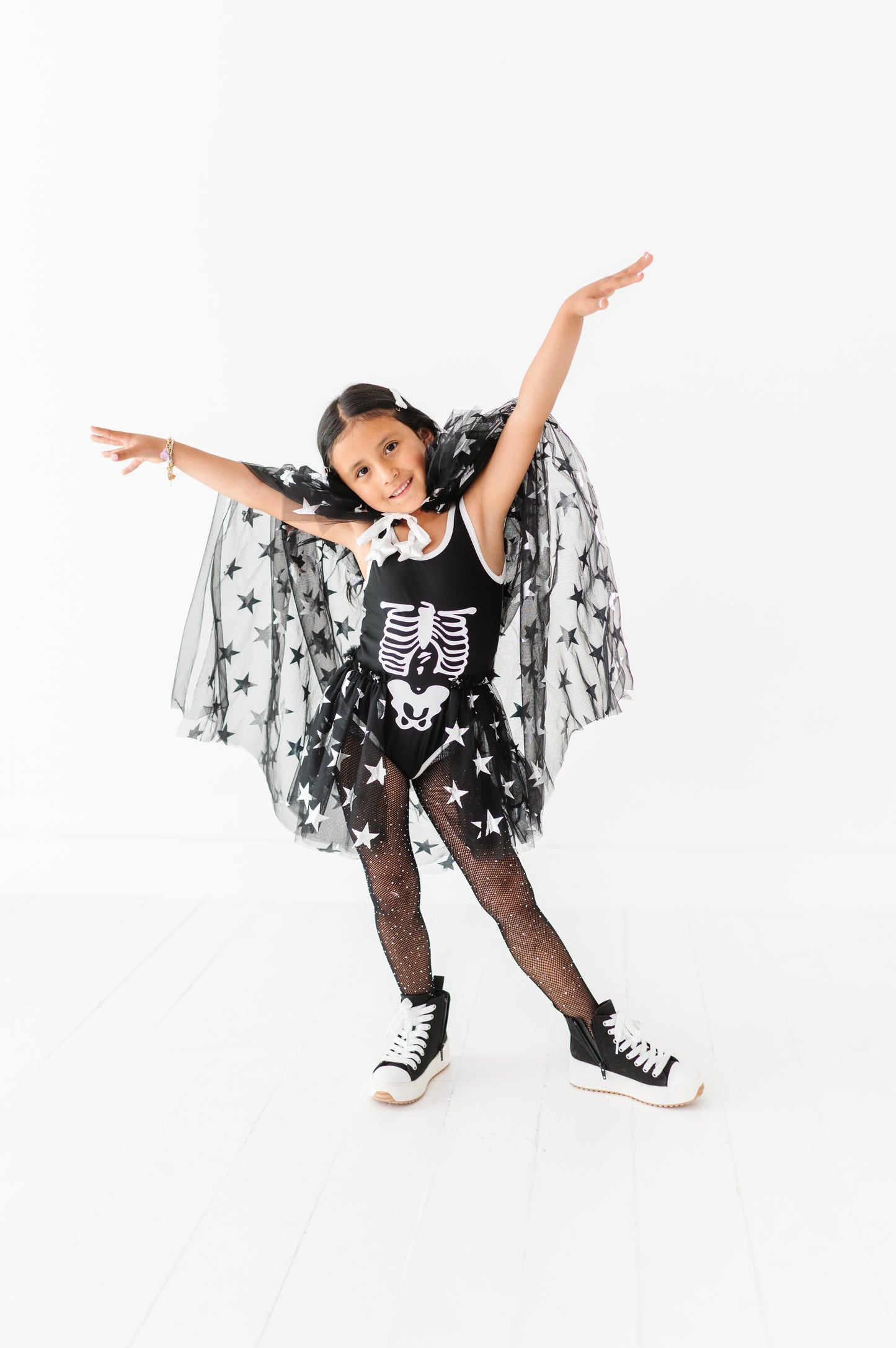 Fancy Black skeleton costume