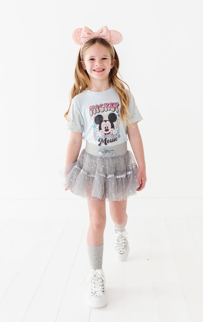Gray fancy Skort