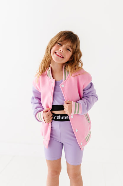 Magical pink bomber jacket