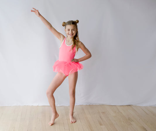 Hot pink tutu Leotard/Swimsuit