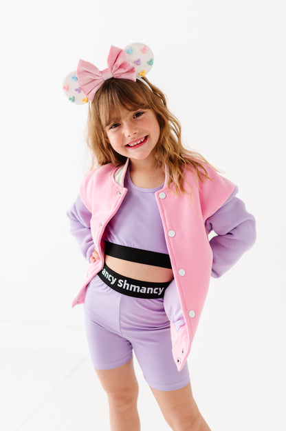 Magical pink bomber jacket