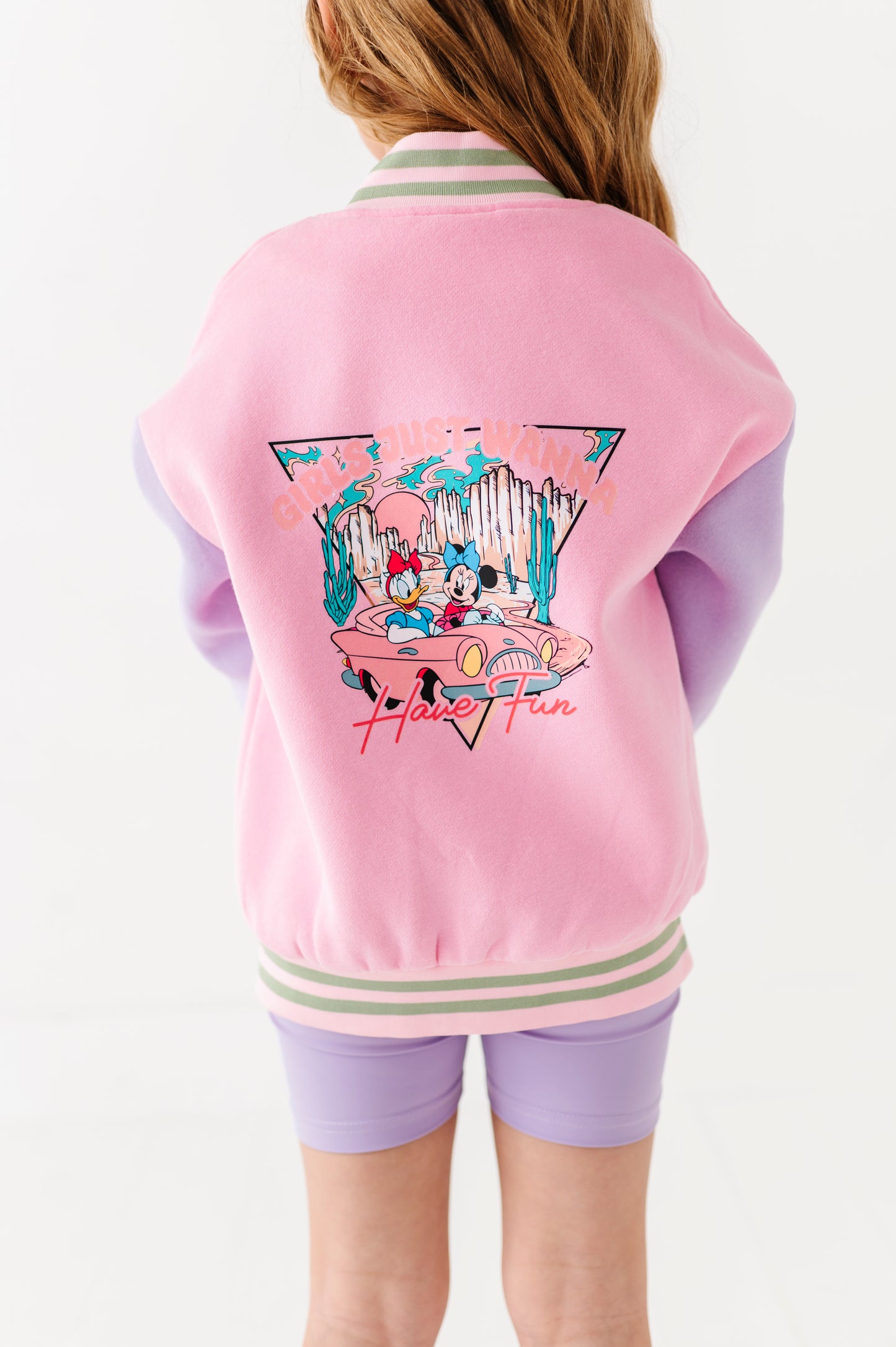 Magical pink bomber jacket