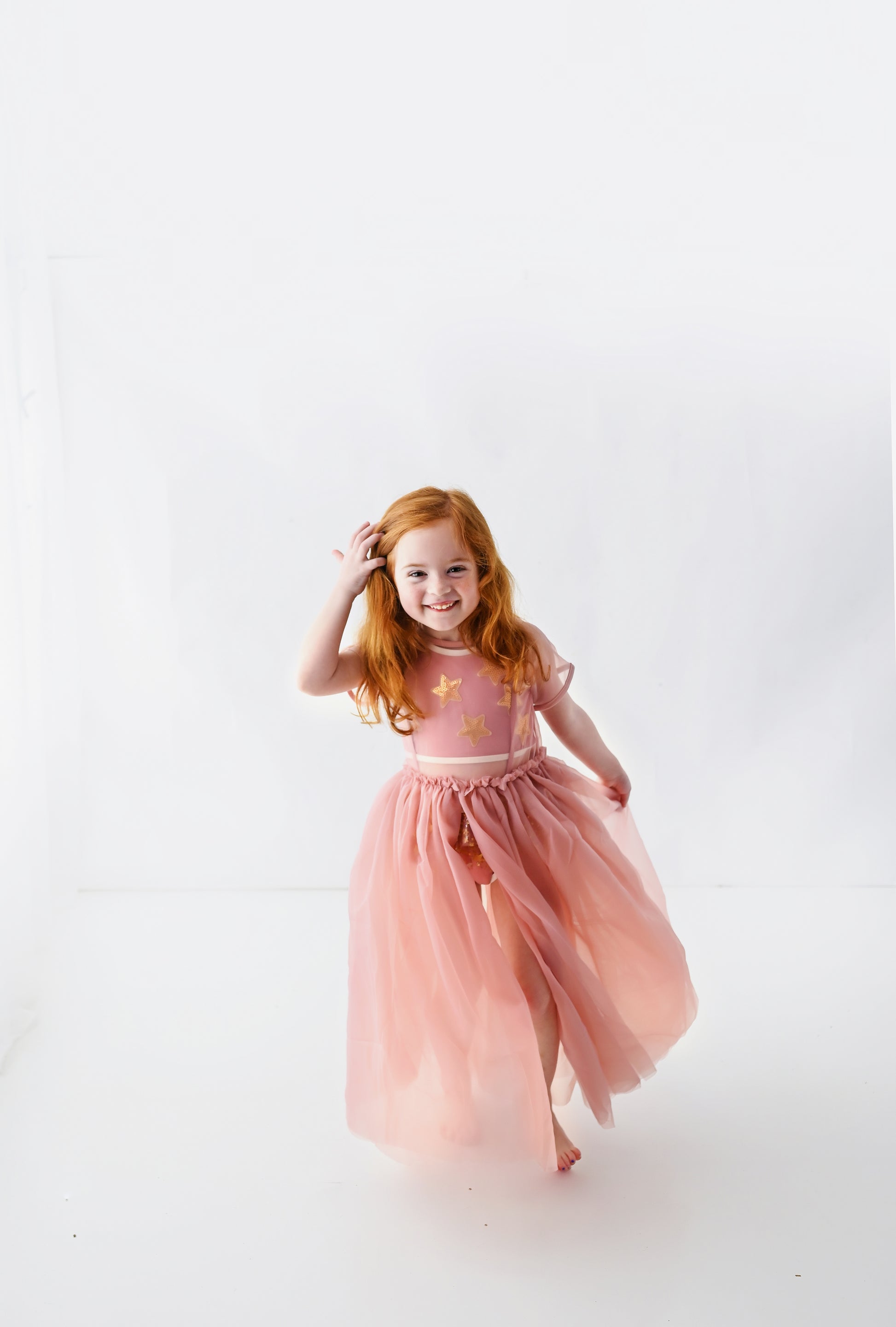Dusty Pink mesh cover up - 2t Dusty Pink mesh cover up - 2t
