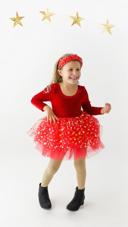 Red tutu leo