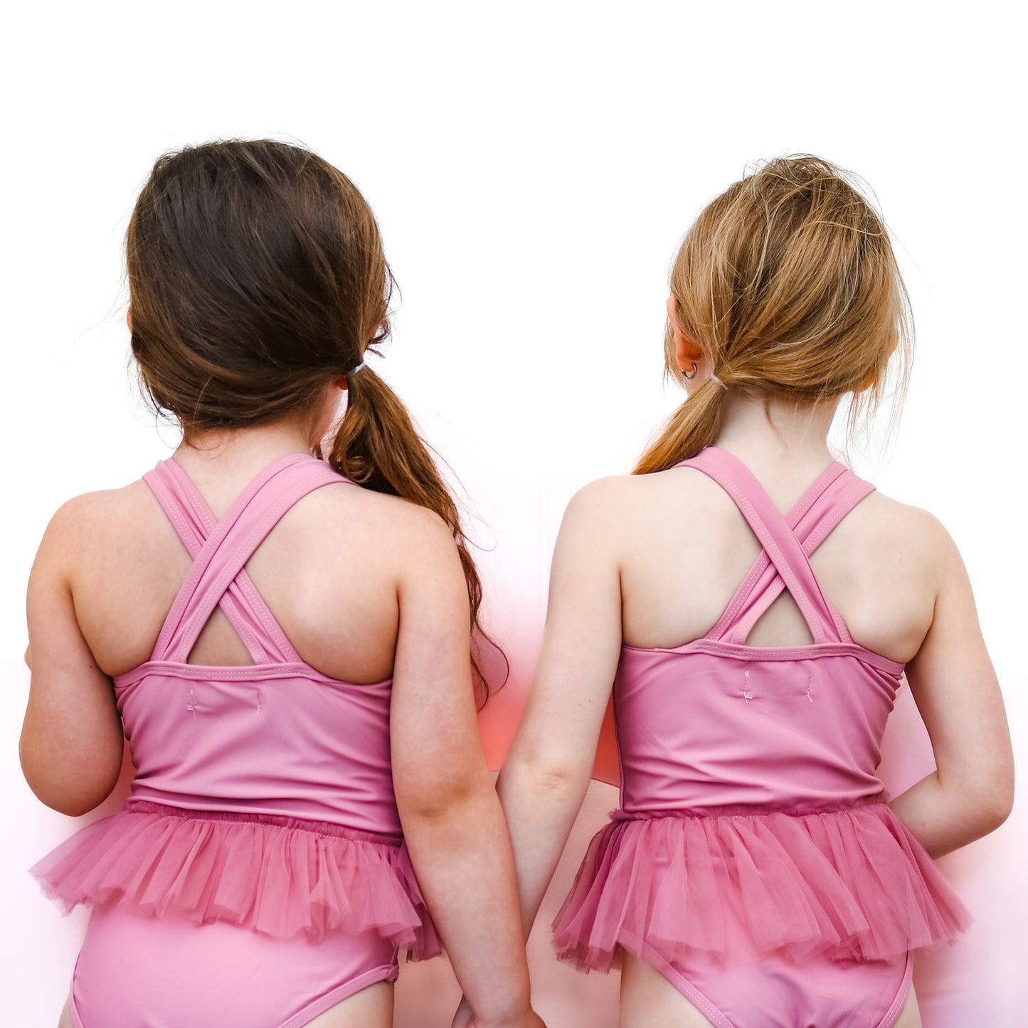 Dusty Pink One-piece Tutu swimsuit