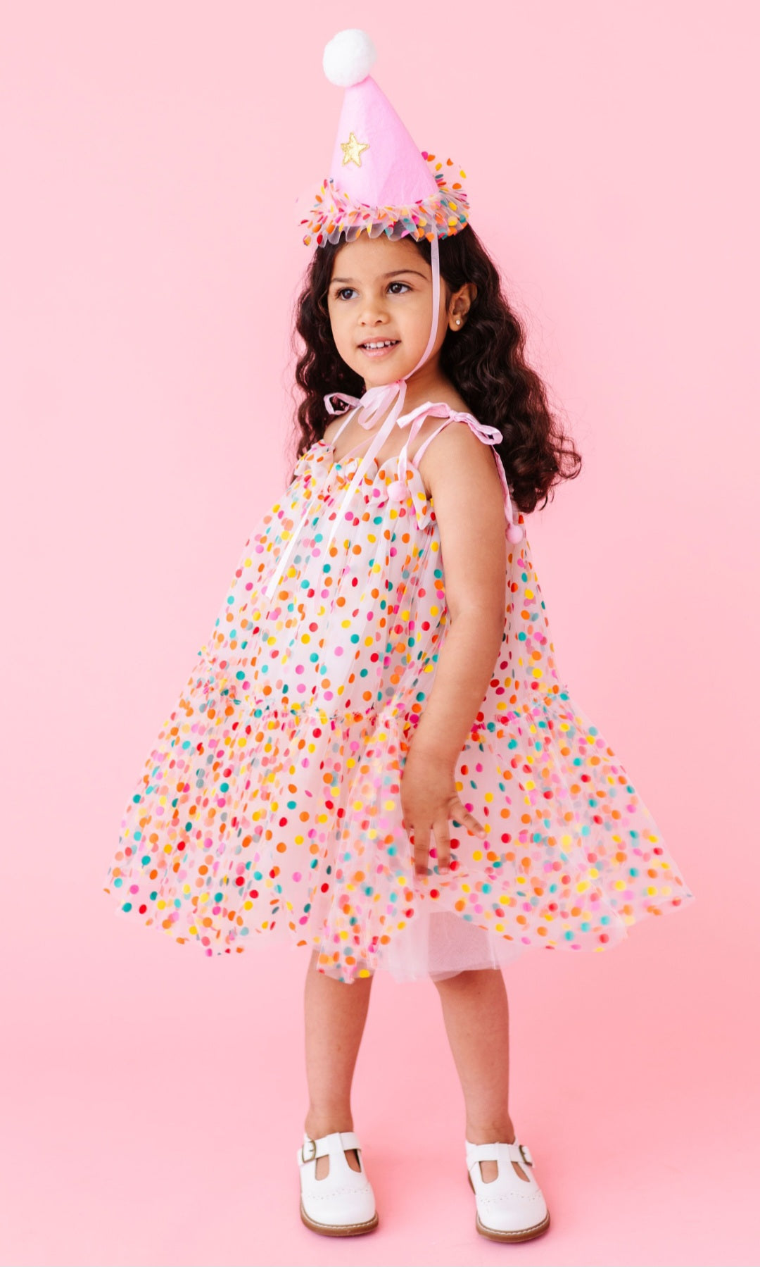 Confetti Party Dress 2t restock ships in august