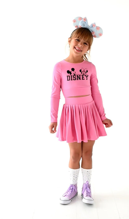 Pink mice athletic set