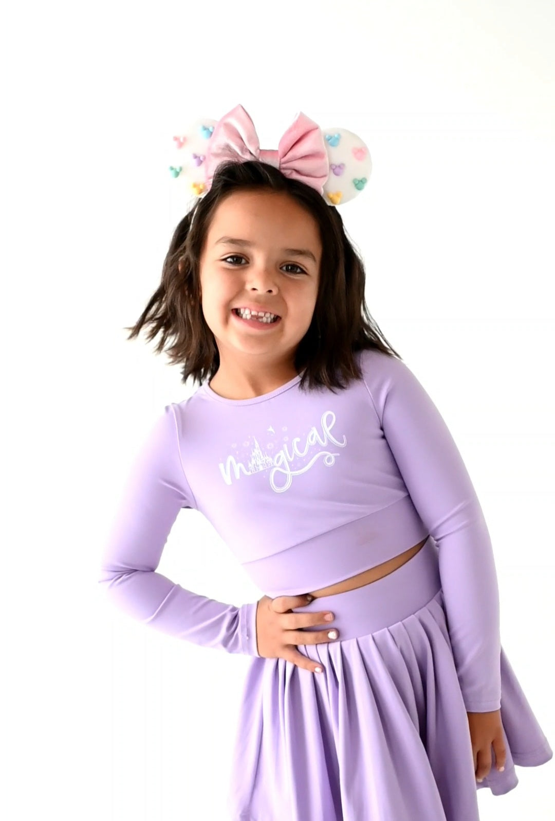 Purple magical athletic set