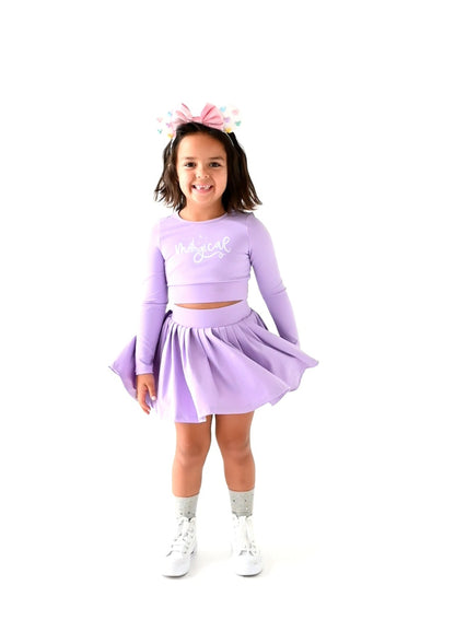 Purple magical athletic set
