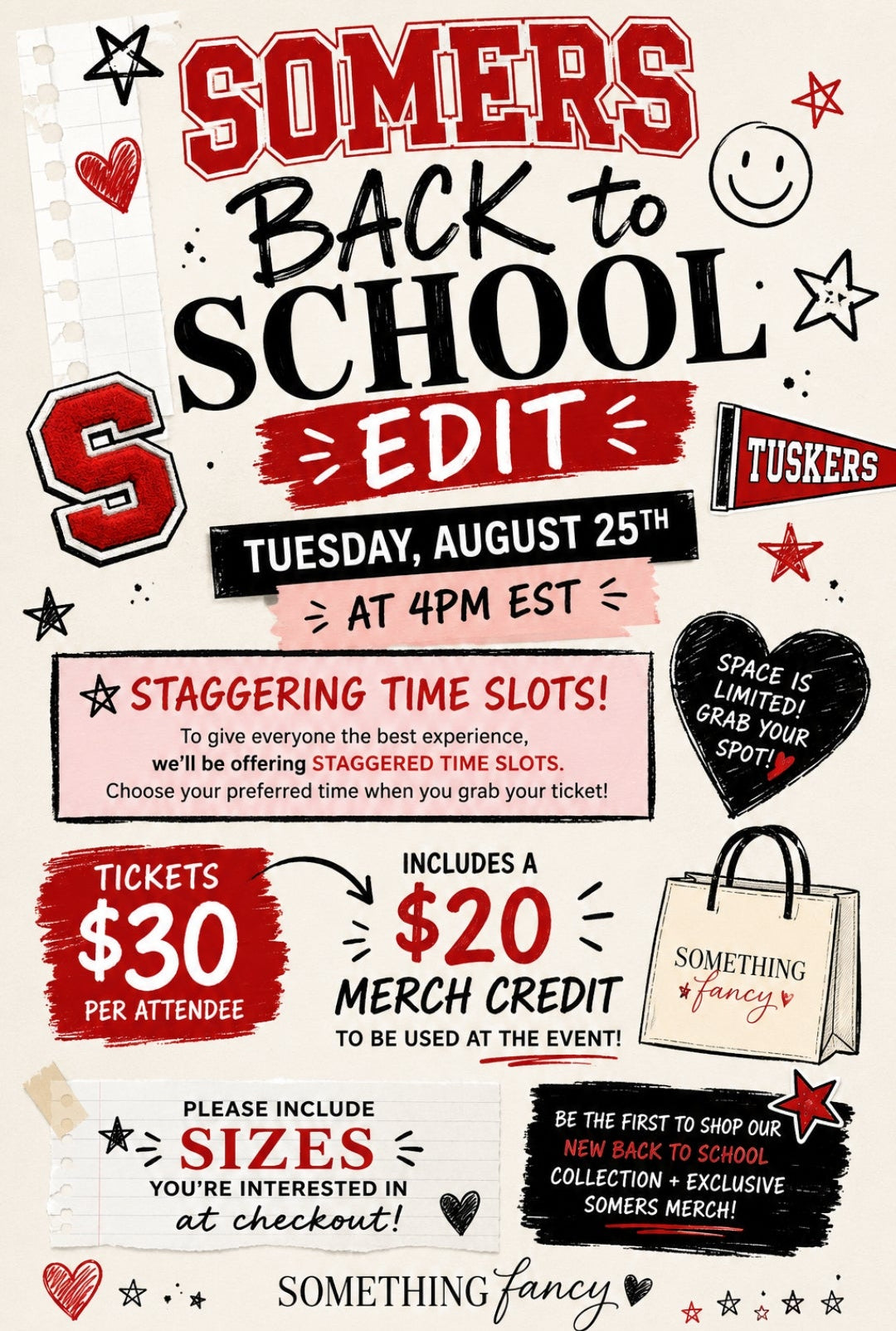 4 pm!! Create Your Own Merch :: Back to School Edit