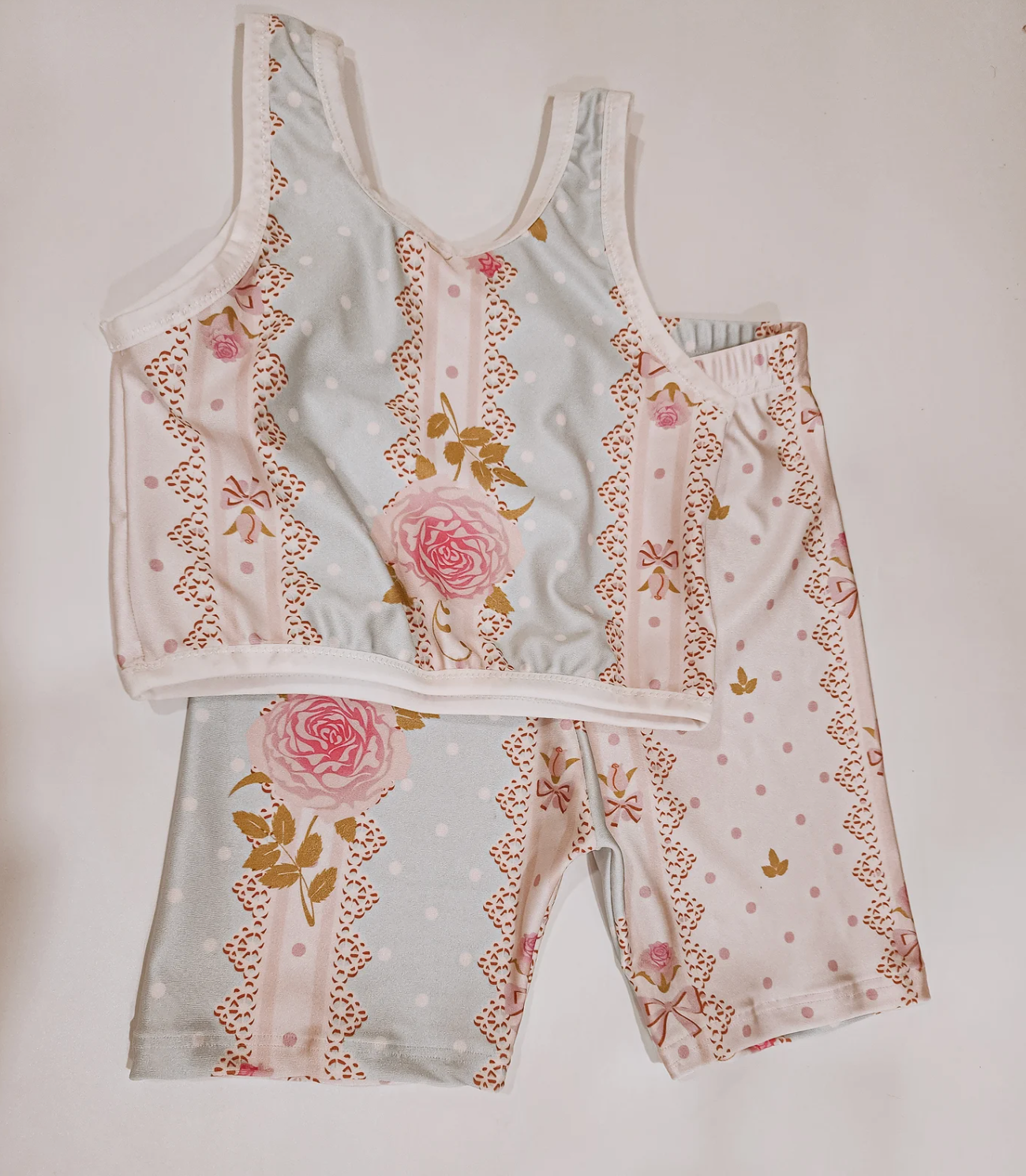 Pastel Rose Tumble Set