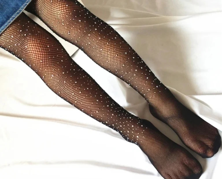 Children's Rhinestone Tights