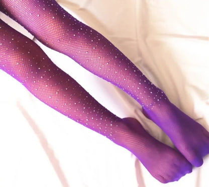 Children's Rhinestone Tights