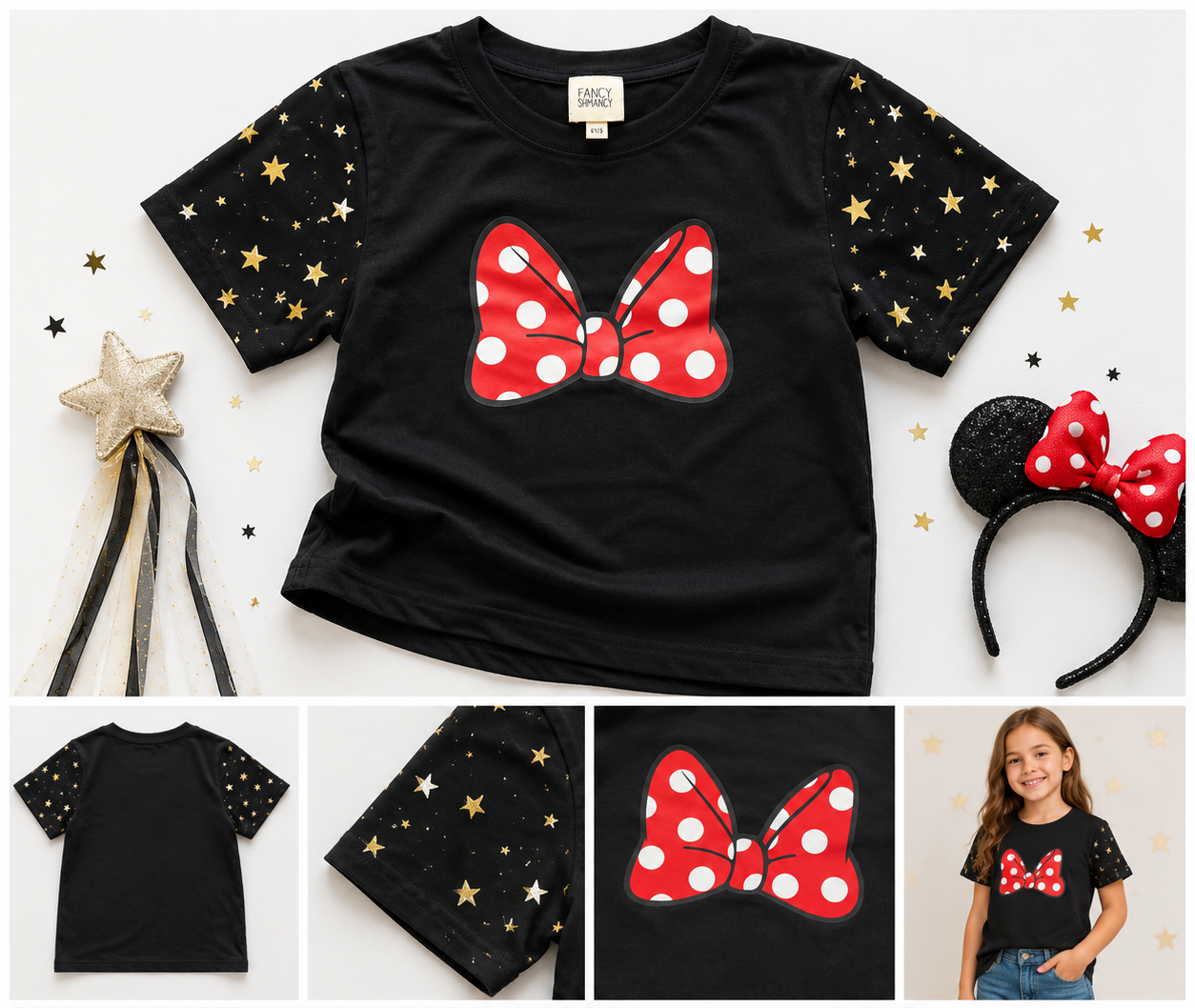 Black star tee