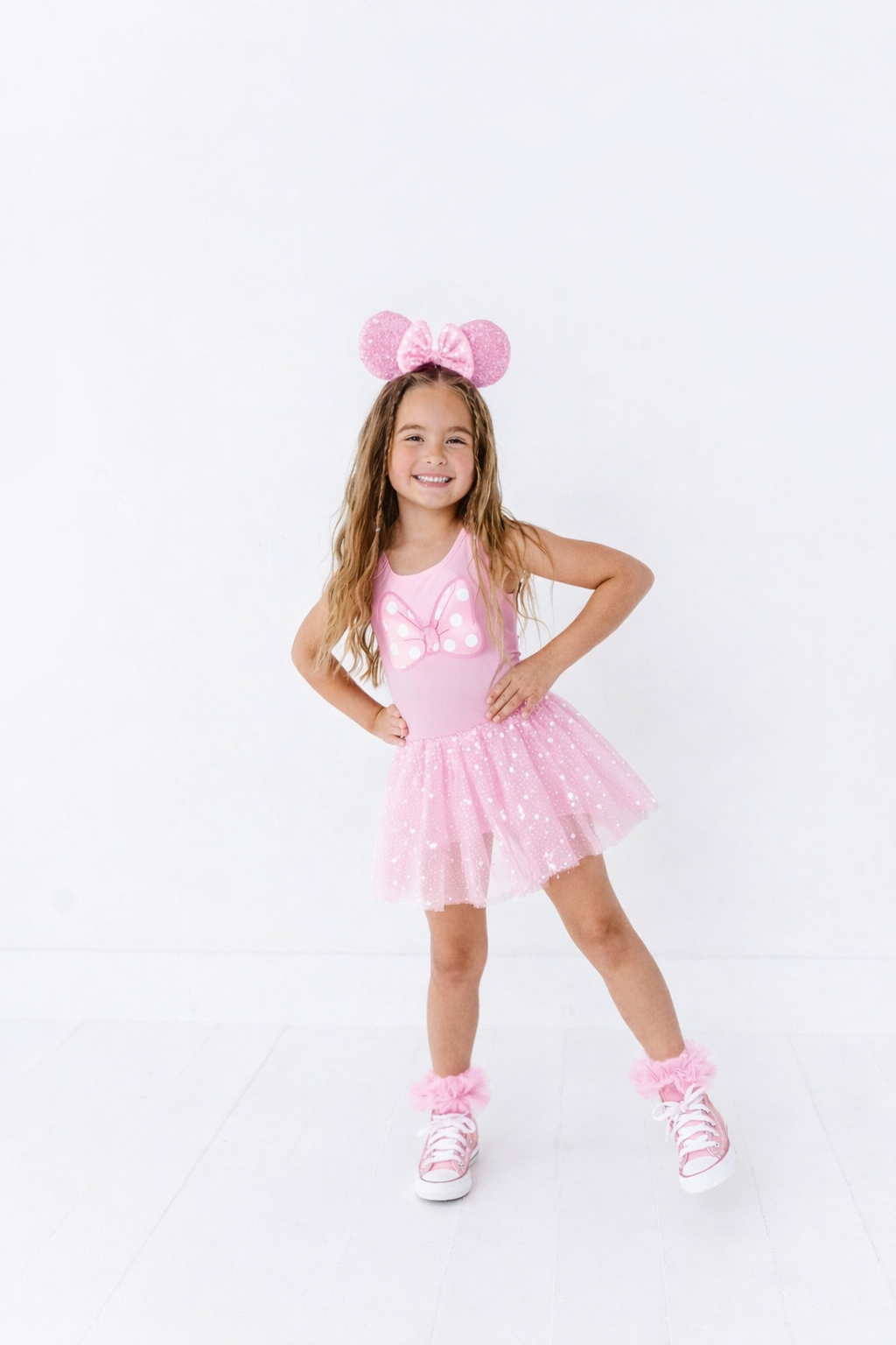 Pink Fancy Athletic Romper