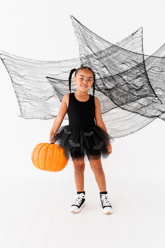 Black Bat Athletic Romper