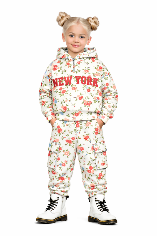 Floral New York Lounge Set
