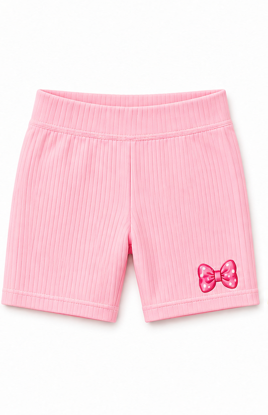 Pale Pink bike shorts
