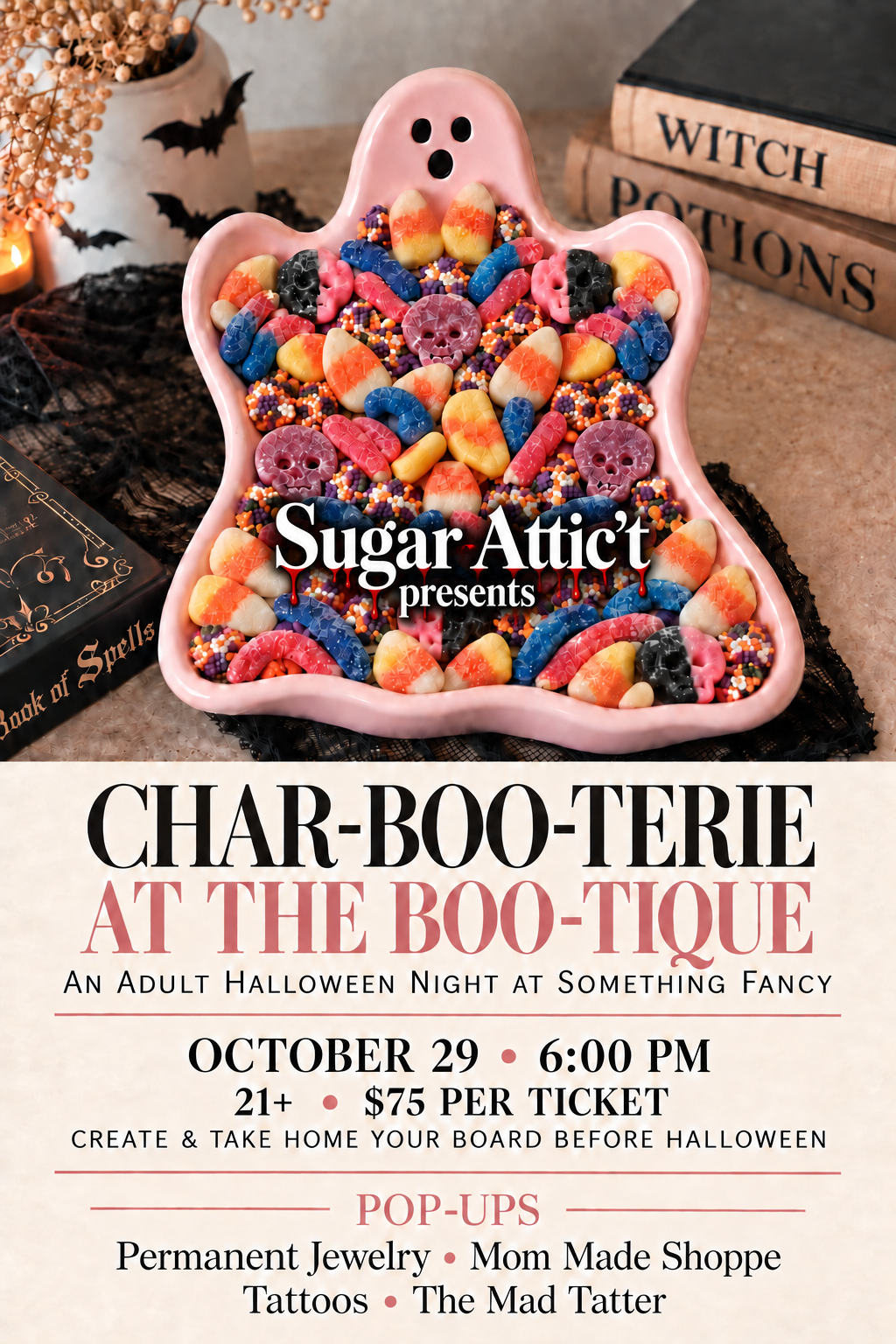 Char-boo-terie at the Boo-tique! 10.29.26